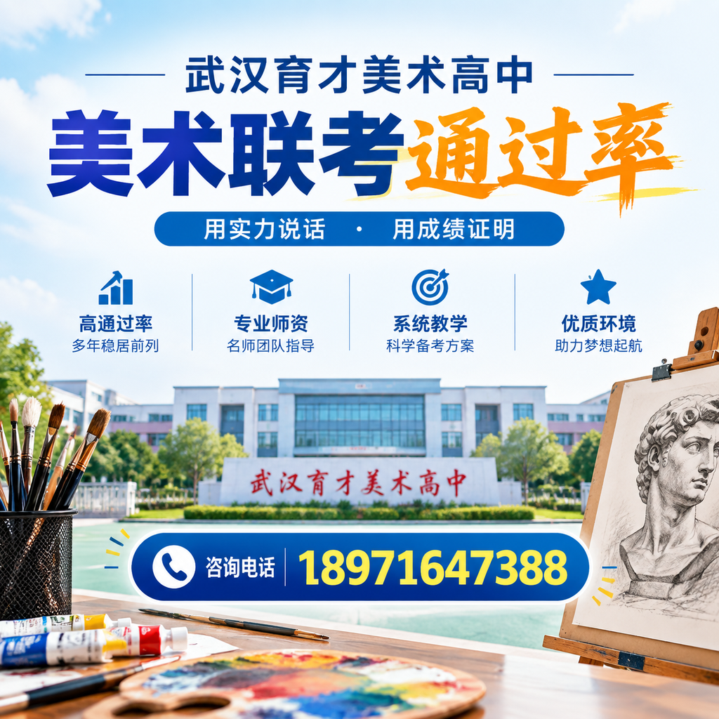 武汉育才美术高中美术联考通过率的提升方法详解