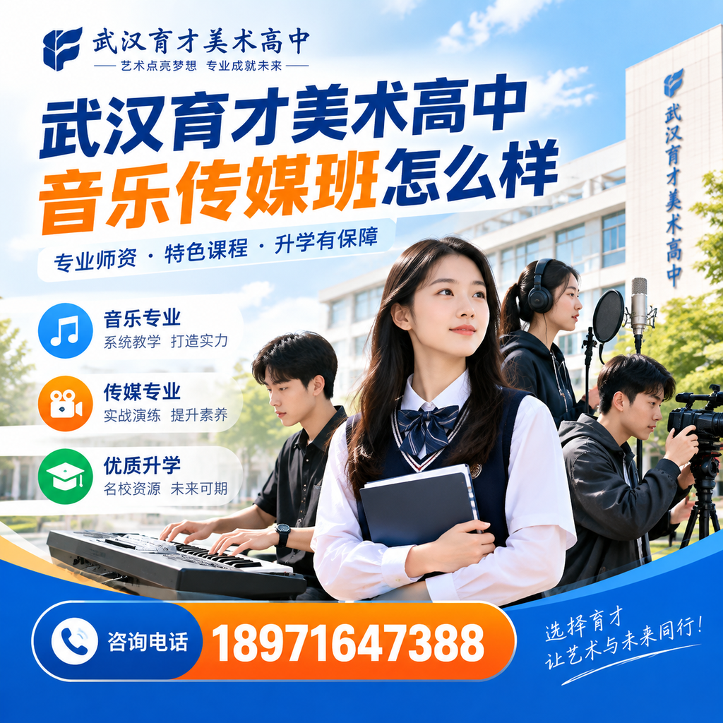 武汉育才美术高中音乐传媒班的学生活动及社团介绍