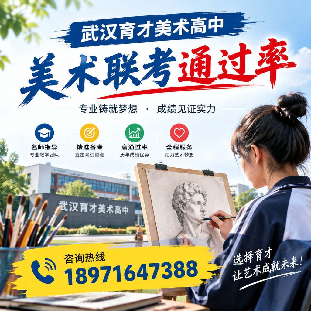 美术联考准备中需注意的事项，武汉育才美术高中指导