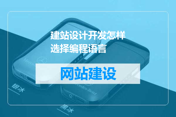 建站设计开发怎样选择编程语言