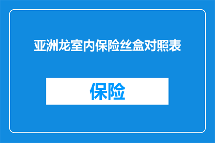 亚洲龙室内保险丝盒对照表(亚洲龙汽车室内保险丝盒对照表：您知道如何正确识别和更换吗？)